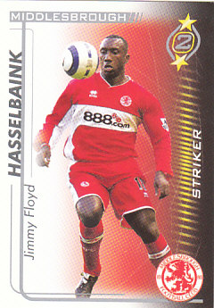 Jimmy Floyd Hasselbaink Middlesbrough 2005/06 Shoot Out #231